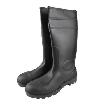 汉盾 黑色耐磨防滑高筒雨靴 39-44码