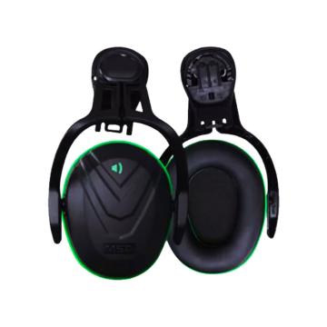 MSA/梅思安 V-Gard 帽盔式防护耳罩，低频Type14（SNR28dB）SNR28 10190356