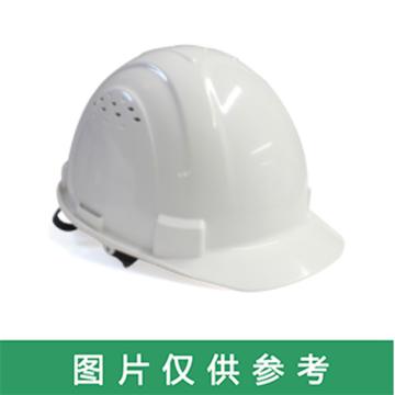 honeywell 安全帽，带通风孔 标准四点下颚带白色 霍尼韦尔 H99RA101S