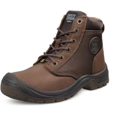 SAFETY JOGGER 绝缘安全鞋，防砸防刺穿绝缘18KV，棕色 DAKAR-EH-36
