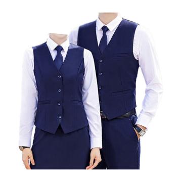英格杰家 职业装商务西服马甲无袖坎肩S-6XL(备注尺码，定制logo另外收费）（男女款可选） ZZH-388MJ，藏青