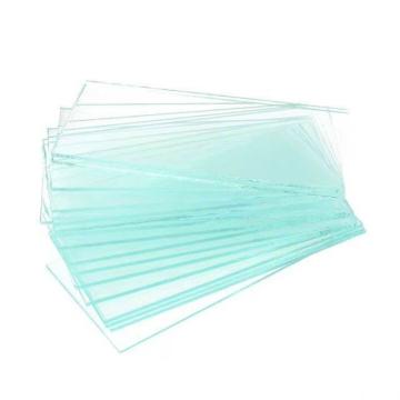 鸣固 焊接面罩镜片尺寸：108*50mm 厚度：1.8mm 白色