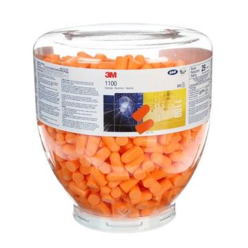 3M One Touch™ 高降噪子弹型耳塞，用于391-0000耳塞分配器 391-1100