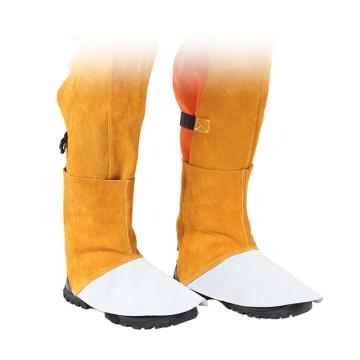 Raxwell 金黄色全皮焊接脚盖，长15cm RW4401