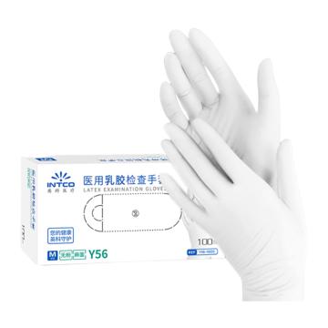 英科医疗 一次性医用乳胶检查手套 Y56-10025