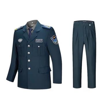 Raxwell 保安春秋西服套装，贡丝锦，墨绿，3XL码，含标贴 RW8605