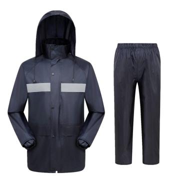 燕王 电工反光分体雨衣套装防静电 YW667 深藏青-2XL