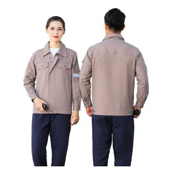 笙谷 春秋工作服全棉厚纱卡，卡其色 XGPD037B-XL