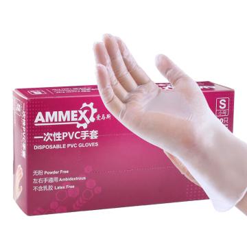 AMMEX/爱马斯 一次性PVC手套50双/盒 GPX3KRT，L
