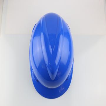 MSA/梅思安 安全帽，V-Gard 标准型，ABS蓝，一指键，针织，尼龙，E型下颏带 10245140