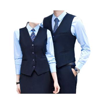 英格杰家 职业装商务西服马甲无袖坎肩S-6XL(备注尺码，定制logo另外收费）（男女款可选） ZZH-388MJ，宝蓝