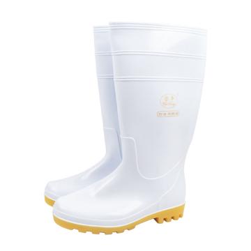 誉丰 耐油高筒雨靴 白色-45