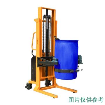 鹰力 半电动油桶翻转车（电动升高，电动翻转）载重:450kg，油桶最大起升高度2500mm YL450