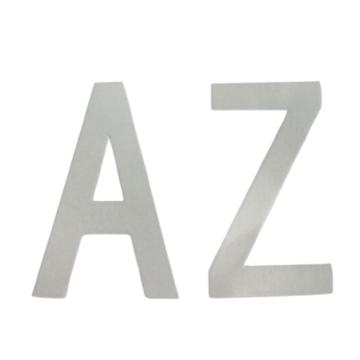 安赛瑞 2“ 反光字母标识-字高2”，银白色，自粘性反光材料，共260片，包含A-Z各10片 34601