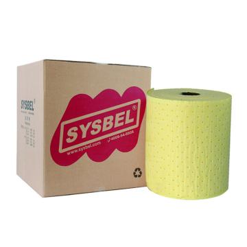 SYSBEL/西斯贝尔 重型防化类吸附棉单片40×50cm 最高吸附量120L/箱 1卷/箱 SCR002