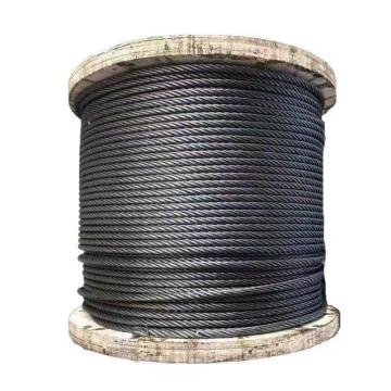 PPU 光面有油防旋转钢丝绳 18×7+IWR-8mm-0.76t