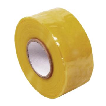 锦安行 硅橡胶绝缘自粘胶带，100mm*5M*0.5mm 黄色 100mm*5M*0.5mm 黄色