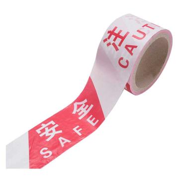 保拉 一次性PE警戒带，注意安全，100m×55mm，PE材质 6860
