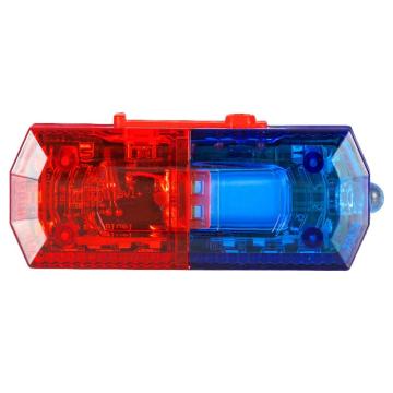 功成狮 LED 肩灯 充电款 菱形 红蓝 GSSC0234