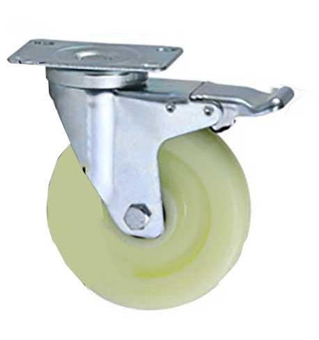 攻城虎 3寸尼龙刹车轮载重60Kg 20A03-75-PA