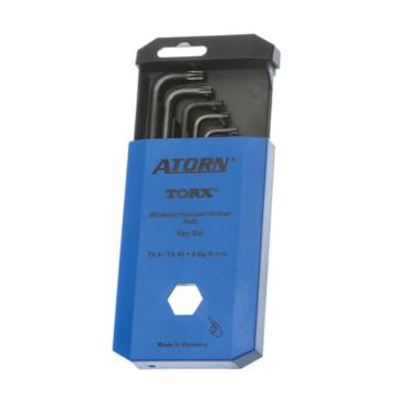 哈恩库博 HAHN+KOLB ATORN TX 8件套内六角扳手套装T9-T40，塑料架装 52146200