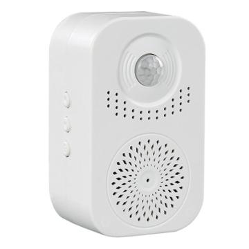 安赛瑞 智能语音提示器续航持久防控播报器 可设置欢迎光临 塑料 1I00031