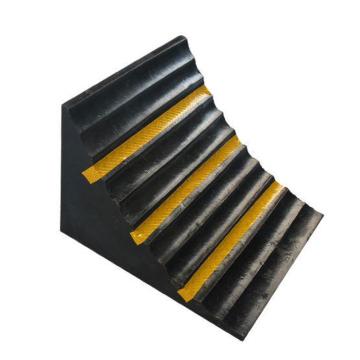 伏兴 橡胶止退器，挡车器，适用3吨内汽车-7kg，25*24*18cm实心款 C1456