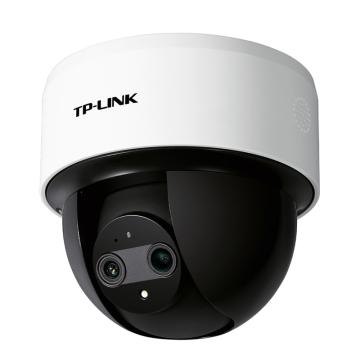 TP-LINK/普联 400万H.265双目变焦云台无线半球POE/DC供电 TL-IPC44KW双目变焦版