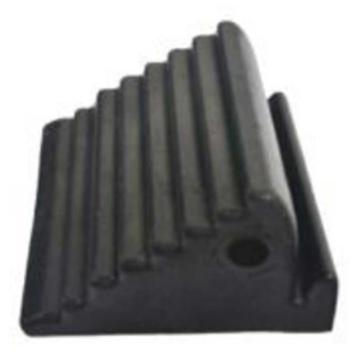 安赛瑞 止退器，橡胶穿孔止退器，SUV，小型中型货车挡车器，30x25x15.5cm 310933