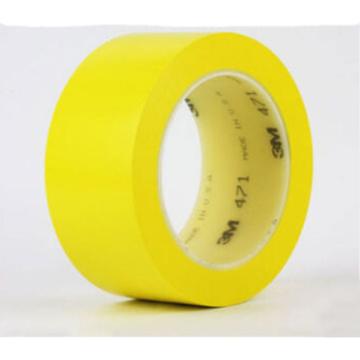 3M 警示胶带 471,黄色 120mm*33m