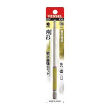 威威 1/4"(6.35mm)六角柄中孔梅花刚彩批头TT20×150mm GSVT20LH/4907587 337177