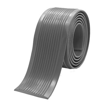 安赛瑞 自粘式PVC楼梯防滑条-灰，PVC材质，覆3M背胶，40mm×30m，厚度3mm 13834
