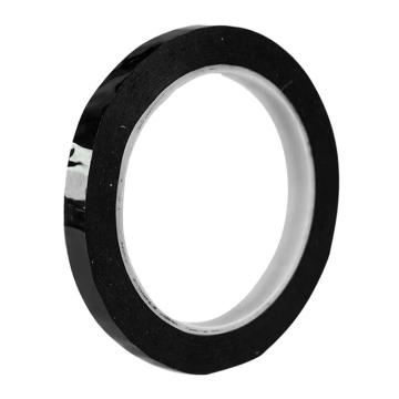 安赛瑞 5S桌面定位胶带5mm*66m PET黑色 2卷起订 EA100500