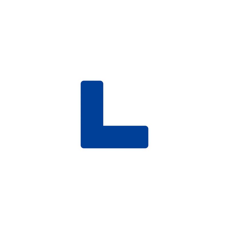 月桐 L型5S管理定位贴50×150mm 蓝色 YT-X5S15