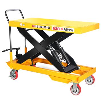 力拓中用 手动平台车载重(KG)：2000KG，升高(M)：1，加重大平台 PTD2000