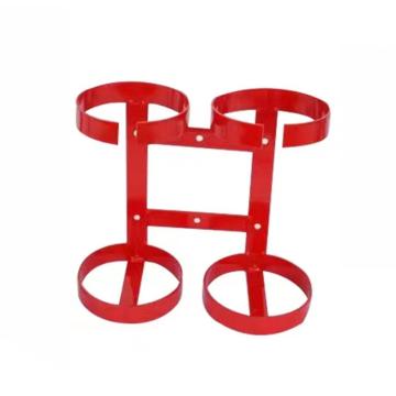 卡威 4KG灭火器挂架固定支架双挂铁质 KVSI1401