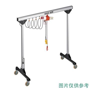 KITO 铝轨移动单梁门式起重机 PASP003-ALU5-250KG-5.5M-3.1M-6M-ED