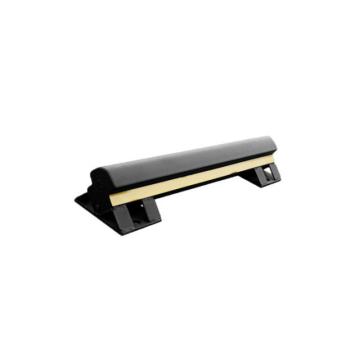 锦安行 碳钢挡车器，黄黑色 550×100mm 壁厚2.0 黑漆黄膜 JCH-DCQ27