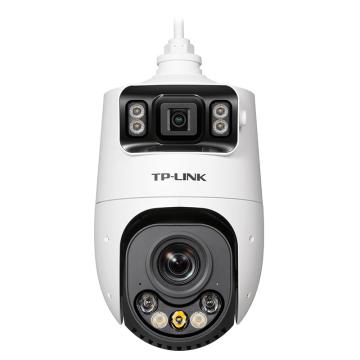 TP-LINK/普联 双目400万4寸23倍双光枪球联动高速球机焦距：枪机2.8mm；球机4.8mm-110mm，DC供电 TL-IPC44L4-WD23