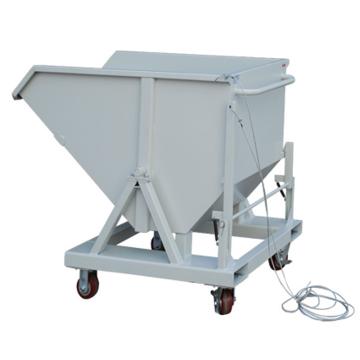 锐德 带叉车孔铁屑车额定载重(kg):500 产品尺寸(mm):1200L*700W*970H 含四脚轮 灰白色 TXC04