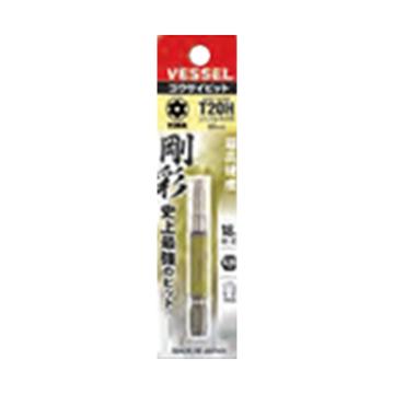 威威 1/4"(6.35mm)六角柄中孔梅花刚彩批头TT20×65mm 4907587 337092/GSVT20SH