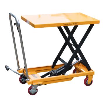 锐励 单剪手动液压平台车载重150kg，提升高度720mm，台面尺寸mm：700*450 PT150