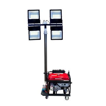 日昇之光 4*100W LED 发电机供电 移动升降工作灯 RZM8502