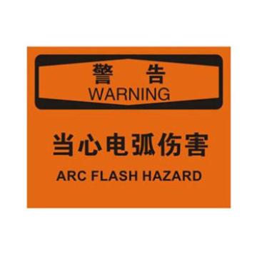 Blive OSHA警告标识-当心电弧伤害，1mm铝板，250×315mm BL-AL-32214