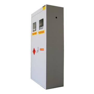 成霖 灰色气瓶柜双瓶不带报警 900*450*1800mm CLQ202-2