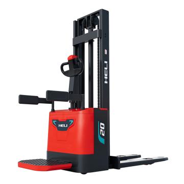 合力 1.6吨电动堆垛车货叉长度1150mm，货叉外宽550mm，48V/65Ah铅酸电池，PU轮，3米基本型门架 3米，CDD16-TF