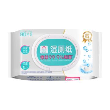AQS/安其生 湿厕纸80片 200mm*140mm 80片/包