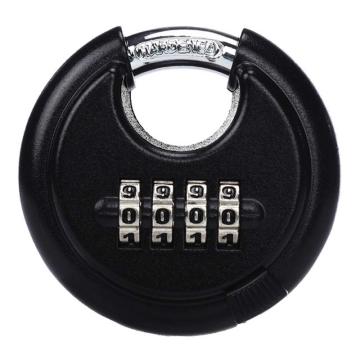 炬芯 密码圆饼锁黑色 直径70mm 锁梁直径9.5mm ZYC705