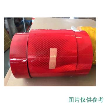 3M 钻石级车身反光贴，3885棱镜反光膜 10cm×45.72M，红色4092