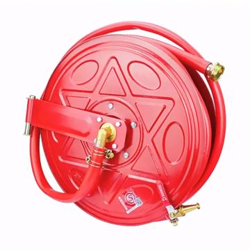 溪一 消防软管卷盘，0.8MPa Φ19 带25米软管，带软管枪头 JPS0.8-19/25